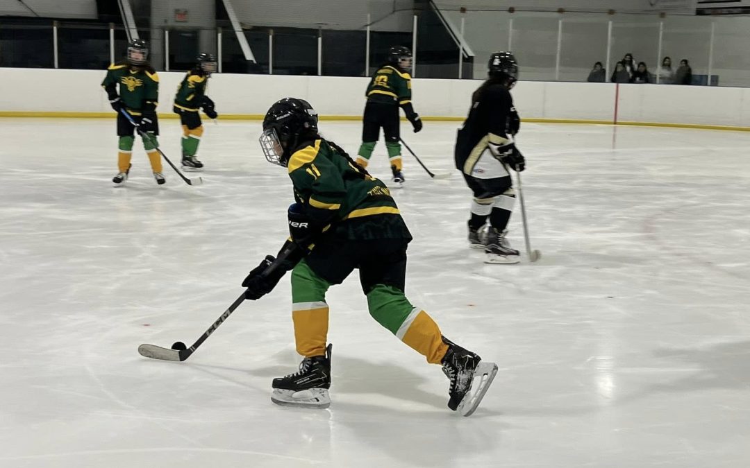 U9s Battle Through a Busy Weekend of Hockey