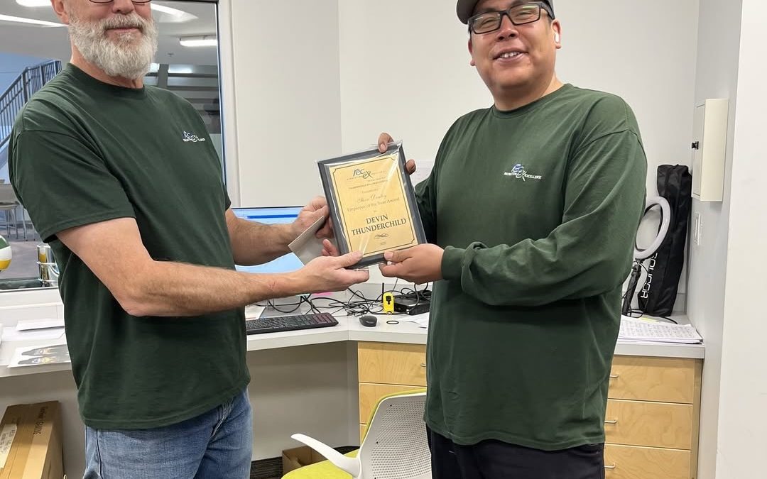 Devin Thunderchild – Employee of the Year!